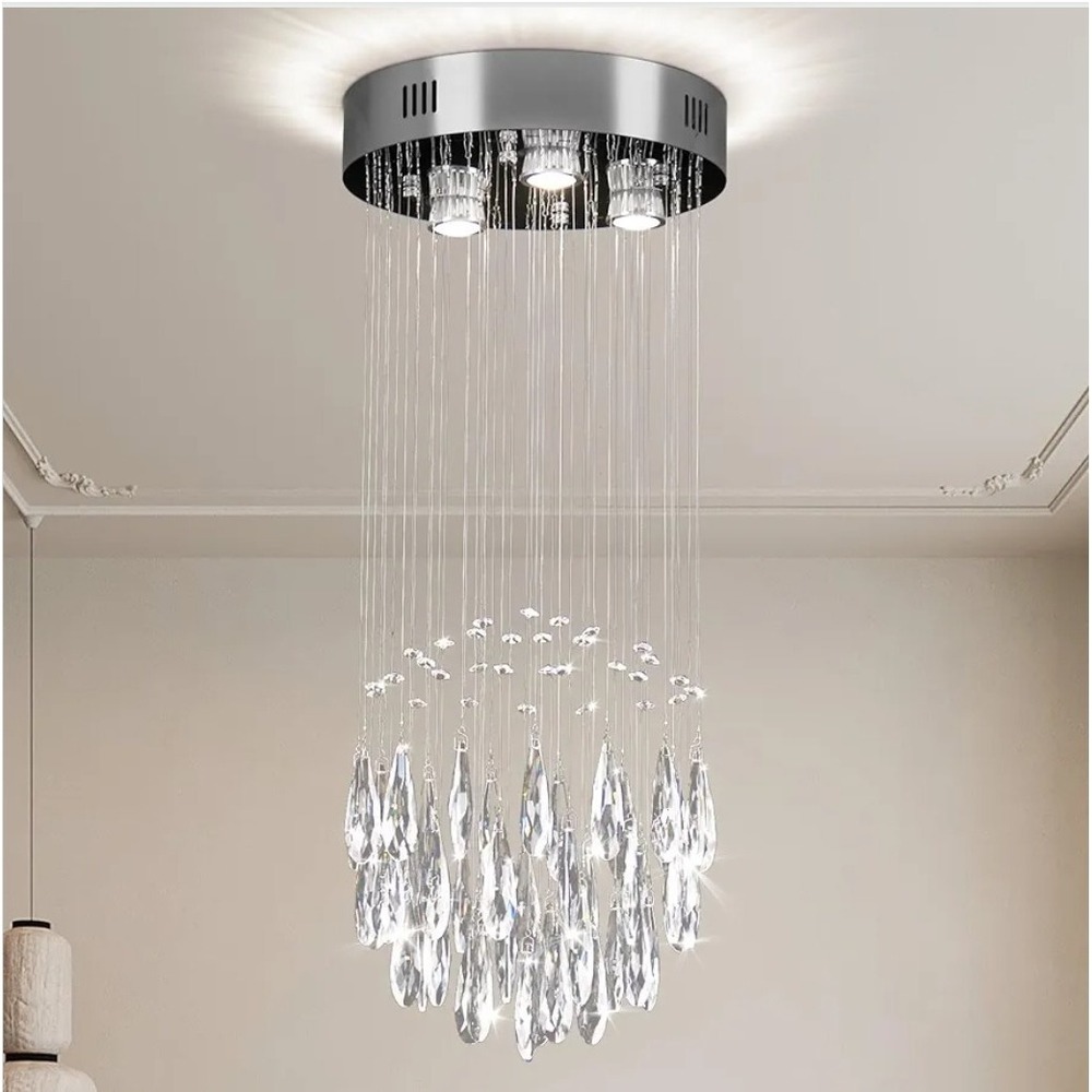 Modern Crystal‎ Chandelier Dining Room Modern Lighting Ceiling Light Fixture